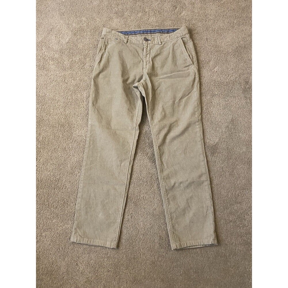 Massimo Dutti Corduroy Trousers Quiet Luxury Wardrobe Staple Men’s Size 31x30
